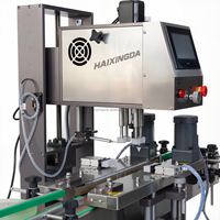 Automatische flesafsluitmachine, schroefafsluitmachine voor plastic, glazen en PET flessen, containers voor voedsel, dranken en cosmetica verpakkingen