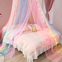 Moustiquaire de lit dôme arc-en-ciel en gros pour enfants