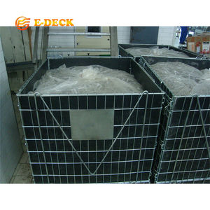 Gabbia Smontabile Personalizzata in Metallo Zincato Resistente per Stoccaggio di Preforme PET - Product Image 3