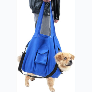 Free sample Travel Portable Handfree Single Shoulder Pet Breathable Mesh Bag Pet Sling <b>Carrier</b> for Small <b>Dogs</b> - Product Image 1