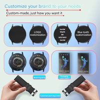 Montre connectée avec suivi d'activité, GPS, boussole, surveillance de la santé, notifications push, autonomie de 5 à 10 jours pour Android