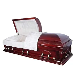 SA82 Cheap mdf caskets and coffins funeral supplies