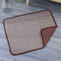 Tapis rafraîchissant pour animaux de compagnie en soie glacée douce, couverture de couchage pour temps chaud pour chats et chiens, coussin rafraîchissant confortable
