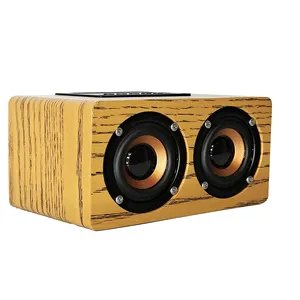 Haut-parleur de bureau Portable en bois filaire BT V5.0, caisson de basses, barre de son, carte stéréo Hifi, multimédia, Audio, musique