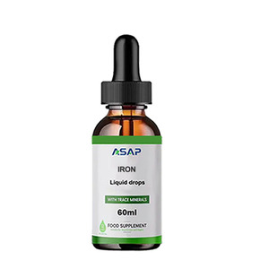 OEM Complément Alimentaire Fer Fe Fer Gouttes Liquide 60ml gouttes de fer pour les Femmes - Product Image 2