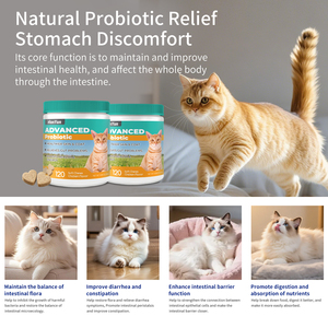 Masticables Probióticos <span class=keywords><strong>para</strong></span> <span class=keywords><strong>Perros</strong></span> y Gatos, Salud Intestinal, Suplemento de Apoyo Digestivo, Golosinas Probióticas <span class=keywords><strong>para</strong></span> Mascotas, Cuidado de la Salud - Product Image 4