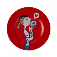 Juego de Platos de Melamina para Niños con Divisores, Libres de BPA, Aptos para Alimentos, para la Cena de los Niños