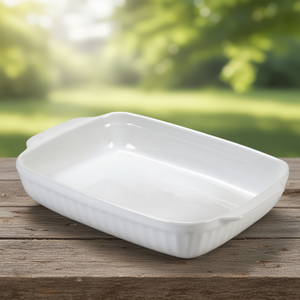 Pirofila en céramique (36x24cm) Blanc COOTC7 - Product Image 3