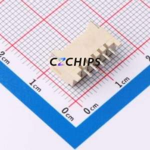 ZX-HY2.0-5PWT Wire-to-Board Pin Header SMD,P=2mm,Horizontal Mount Connector 1x5P 2mm Horizontal Mount HY - Product Image 2