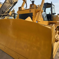 Bulldozer D155AX-5 Usado de Alto Rendimiento, 360Hp de Potencia, 40t de Peso, Pocas Horas de Uso, Pintura Original, Confiable, para Construcción Pesada