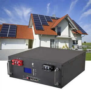 Batterie au lithium Stockage d'énergie domestique 48V 50Ah Cellule prismatique Montage en rack 3U 5U 2.5Kwh Lifepo4 Solaire 48V 100Ah 150Ah 200Ah - Product Image 1