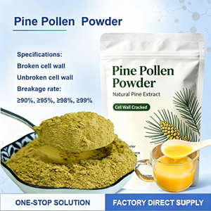 JULYHEALTH Complément Nutritionnel Extrait de Cellule Murale de Pollen de <span class=keywords><strong>Pin</strong></span> Poudre de Pollen de <span class=keywords><strong>Pin</strong></span> - Product Image 1