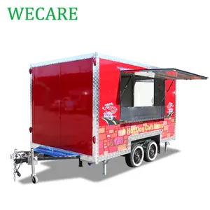 WECARE hava akımı kahve satış arabası  gıda Kiosk römork yeni zelanda