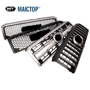 Maictop - Rejilla Delantera Cromada para Camioneta, Repuesto para <span class=keywords><strong>Toyota</strong></span> <span class=keywords><strong>Land</strong></span> <span class=keywords><strong>Cruiser</strong></span> LC79 FJ79 LC75 - Product Image 4