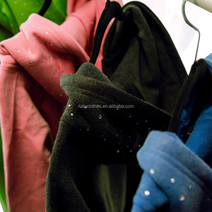 OEM ODM Custom Luxury Rhinestone Embroidery Hoodies Print Hoodi Streetwear Cotton Oversized Printing Hoodie sweatshirts For Men - Product Image 2