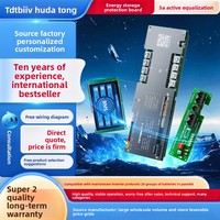 Sistema de Gestión de Baterías (BMS) Tuodatong Serie 8-16, 100A ~ 300A, para Baterías de Litio, Almacenamiento de Energía Solar, con Balanceo Activo Inteligente de 3 A, Bluetooth/RS-485