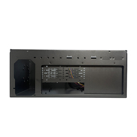 4U430 Industrial Computer case 7 PCI Slot Mid Tower Case with Wall Piercing Terminal Slot Supports ATX Motherboards