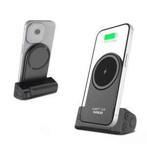 Câble intégré Portable 10000mah Power Bank PD22.5w, support de téléphone chargeur sans fil Power Bank - Product Image 1