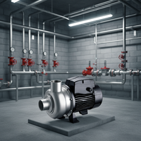 Pompe centrifuge à eau propre en acier inoxydable Durable de 3kw à grand débit