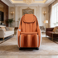Fauteuil de massage commercial ergonomique à pression d'air intégrale et zéro gravité pour aéroports et centres commerciaux
