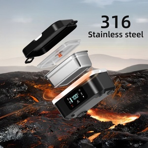 Fast <b>Heating</b> 30000mAH <b>USB</b> Battery 6 Temp Levels 1.35L Capacity <b>USB</b>-C Power Bank Function Electric Lunch Box - Product Image 1