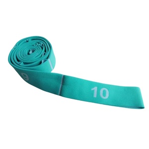 Tali regang Digital kustom olahraga kebugaran lingkaran tari sabuk elastis pita peregangan Yoga untuk Yoga Pilates - Product Image 2