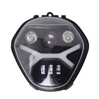 Phare LED YongJin avec faisceau haut/bas DRL avec Angel Eyes pour BMW R1200R
