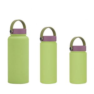 2025 New 12oz 18oz 30oz Inner Stainless <b>Steel</b> Insulated Cup Large Capacity Wide Mouth Pot Portable Outdoor Sports Water <b>Bottle</b> - Product Image 6