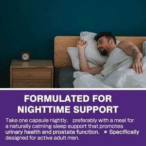 OEM ODM Advanced Saw Palmetto Capsules suplemen energi untuk pria mendukung tidur Melatonin prostat kapsul kesehatan - Product Image 4