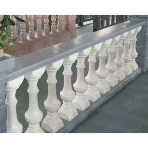 Moule de balustrade en ciment romain bricolage moule de coulée de béton colonne balcon clôture balustrade moule pour jardin balcon décor - Product Image 4
