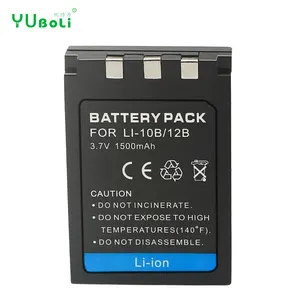 Miglior prezzo 1500mAh batteria della fotocamera LI-10B/LI-12B per Olynpus Stylus serie/FE series
