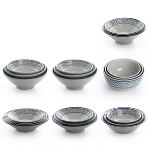 Tazón Artístico Yangge de 10-10.9 cm, Tazón Resistente para Servir Comida en Hoteles con Diseño Impreso - Product Image 5
