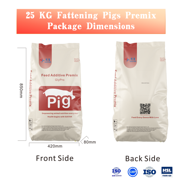 Pig Additives Vitamins for Pigs Vitamin Mineral Premix Feed Feed Additives Increase ...