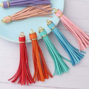 Llaveros <span class=keywords><strong>de</strong></span> borla <span class=keywords><strong>de</strong></span> 15CM <span class=keywords><strong>de</strong></span> largo, llavero <span class=keywords><strong>de</strong></span> <span class=keywords><strong>cuero</strong></span> PU <span class=keywords><strong>de</strong></span> 18 colores, <span class=keywords><strong>borlas</strong></span> <span class=keywords><strong>para</strong></span> mujer, accesorios colgantes DIY, bolso <span class=keywords><strong>de</strong></span> coche, cartera, decoración <span class=keywords><strong>de</strong></span> llaves - Product Image 6