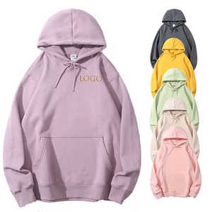 Suéter con capucha de alta calidad para mujer con lana esencial para logotipo personalizado Suéter con capucha para hombre Cuello levantado Ajuste suelto para otoño - Product Image 5