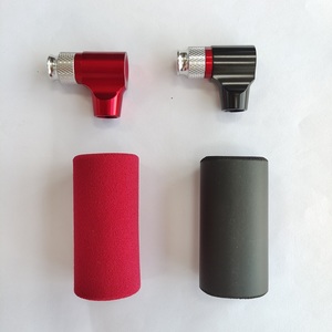Pompe à vélo portable en alliage d'aluminium, pompe à <span class=keywords><strong>CO2</strong></span> pour <span class=keywords><strong>VTT</strong></span>, valve Presta, mini pompe à main, <span class=keywords><strong>gonfleur</strong></span> - Product Image 2