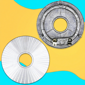 Placa Calefactora Eléctrica de 500W y 15cm de Acero Inoxidable, Repuesto Universal para Olla Arrocera con Función de Calentamiento - Product Image 1