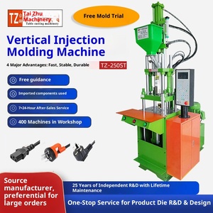 เครื่องฉีดขึ้นรูปไฮดรอลิกแนวตั้งแบบ TZ-250สำหรับวัสดุพีวีซี/สัตว์เลี้ยงผลผลิตสูงส่งตรงจากโรงงาน - Product Image 4