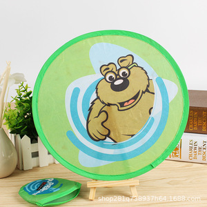 Tùy chỉnh in mềm polyester đĩa bay gấp Fan Pouch chiếc đĩa có thể gập lại đĩa bay biểu tượng tùy chỉnh Túi Túi Quà Tặng mới lạ - Product Image 3