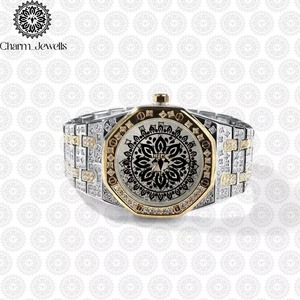 Montre en Moissanite la plus vendue avec un savoir-faire de joaillerie et un mouvement de précision pour les fêtes, le bureau, les événements et l'usage quotidien - Fournisseur en gros - Product Image 3