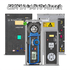 Cem DT-9810 mini kẹp <span class=keywords><strong>Meter</strong></span> khả năng hiển thị cao đèn LED AC rò rỉ hiện tại Tester - Product Image 3