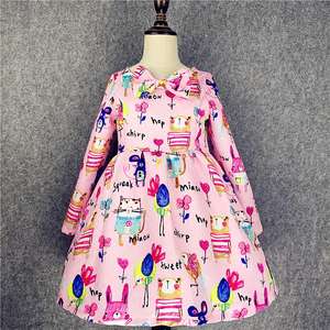 Ragazze Abiti A Maniche Lunghe 2017 <span class=keywords><strong>Bambini</strong></span> della Molla del Vestito per I Vestiti Delle Ragazze Veste Enfant Animale Appliques Principessa Costumi Per <span class=keywords><strong>Bambini</strong></span> Per <span class=keywords><strong>Bambini</strong></span> - Product Image 2