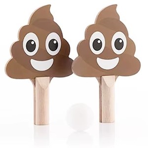 Set da Ping Pong Portatile in MDF per 2 Giocatori, Gioco Divertente per Feste in Famiglia, Regalo per Interni - Product Image 4