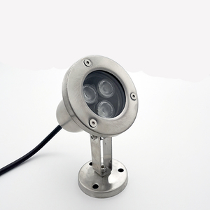 Lumières de piscine de fontaine de jardin en acier inoxydable étanche IP68 12V 110V 3W lumière sous-marine rouge bleu vert <span class=keywords><strong>pour</strong></span> étang - Product Image 3