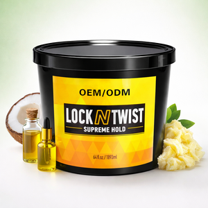 Gel Fijador para Cabello Natural de 10, 16 y 64 oz, Sin Residuos Blancos, Suavizante, Realza el Brillo, Gel para Peinar Locs, Lock N Twist Supreme Hold - Product Image 3