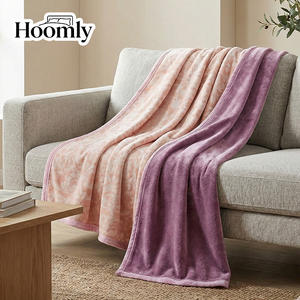 ผ้าห่มขนแกะพรีเมียม Hommly ขนาด 200x220 ซม. ป้องกันขนร่วง นุ่มสบาย ใช้ได้ทุกฤดู ผ้าพลัฌหนานุ่ม สำหรับโซฟา เตียง ห้องนั่งเล่น และใช้ในบ้าน - Product Image 3
