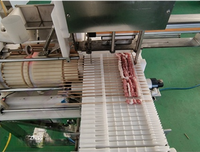 Nouvelle machine automatique à brochettes de viande, machine à kebab, machine à saucissons, machine à brochettes de satay pour barbecue, machine à enfiler la viande de bœuf et d'agneau