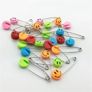 Broches Smiley Face élégantes et raffinées, 5,5 cm, en acier inoxydable, pour enfants, usage domestique - Product Image 5