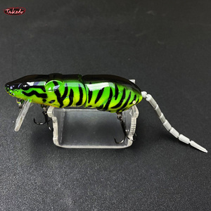 Señuelo de Pesca TAKEDO 9008 Top Right, 80mm, 15.3g, ABS, Swimbait Duro, Diseño 3D Realista de <span class=keywords><strong>Rata</strong></span>, Señuelo de Superficie, Biónico, Spirebuzz Mouse, para Pesca en Agua Salada, Lubina - Product Image 4