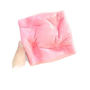 ของเล่นบีบคลายเครียด สีชมพู รูปขนมปังปิ้งเหนียวเหนอะหนะ บีบแล้วคืนรูปช้าๆ ของเล่นบีบคลายเครียด EVA นำเข้าจากต่างประเทศ - Product Image 6
